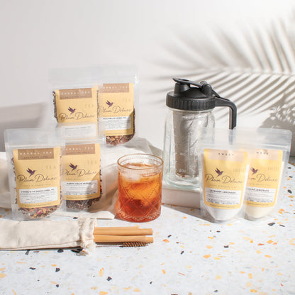 The Ultimate Iced Tea Bundle (Tea, Pitcher, Lemonade, & More!) by Plum Deluxe Tea