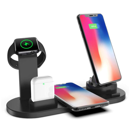 ChargeUp 6-in-1 Wireless Charging Station w/ Watch Charger INCLUDED by VYSN