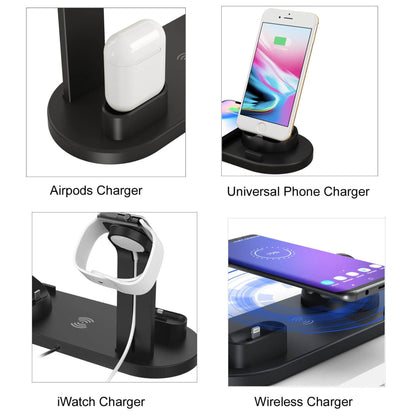 ChargeUp 6-in-1 Wireless Charging Station w/ Watch Charger INCLUDED by VYSN