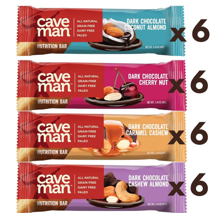 Variety Pack - Nutrition Bars by Caveman Foods