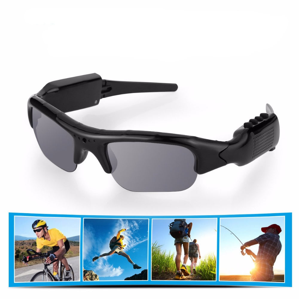 Video Recording Sunglasses With MP3 Player Let the action begin by VistaShops