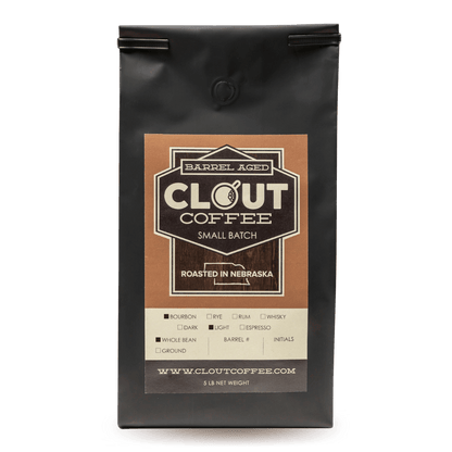 Bourbon Whiskey | 5lbs by Clout Coffee