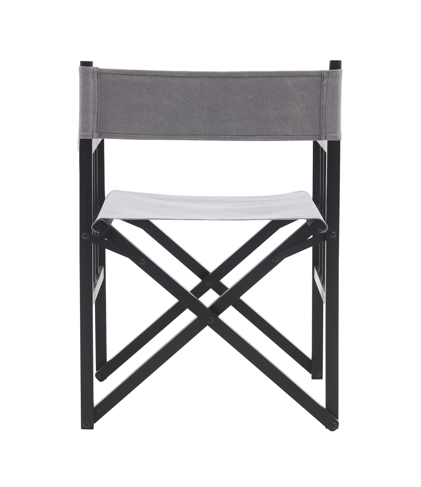 Outdoor portable leisure chair folding arm chair modern comfortable leisure folding chair（light grey)