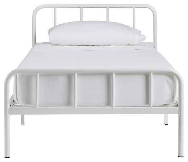 Ashley Trentlore White Contemporary Twin Platform Bed B076-271