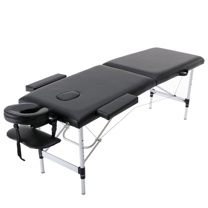 DongHeng Massage Table Portable Massage Bed Lash Bed Facial Table Reiki Table SPA Beds for Esthetician Portable Height Adjustable Carrying Bag & Accessories 2 Section Shop & Home