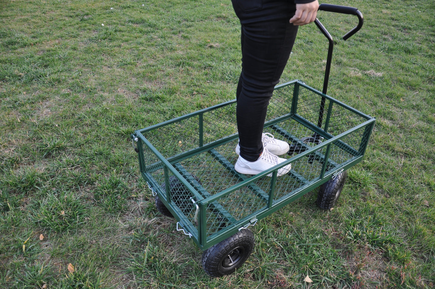 Wagon Cart Garden cart trucks make it easier to transport firewood