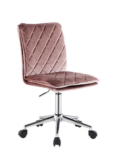 ACME Aestris Office Chair, Pink Velvet 93072