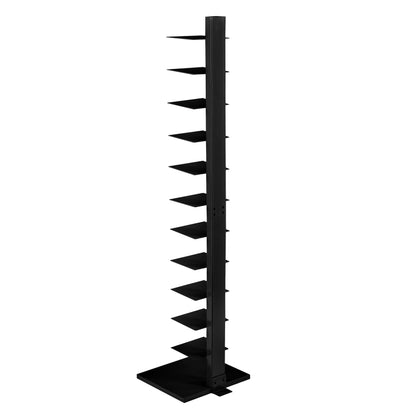 Stewartby Spine Tower Shelf - Black