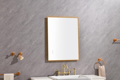 32x 24 Inch LED Mirror Bathroom Vanity Mirror with Back Light, Wall Mount Anti-Fog Memory Large Adjustable Vanity Mirror