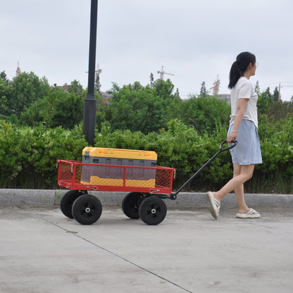 Tools cart Wagon Cart Garden cart trucks make it easier to transport firewood