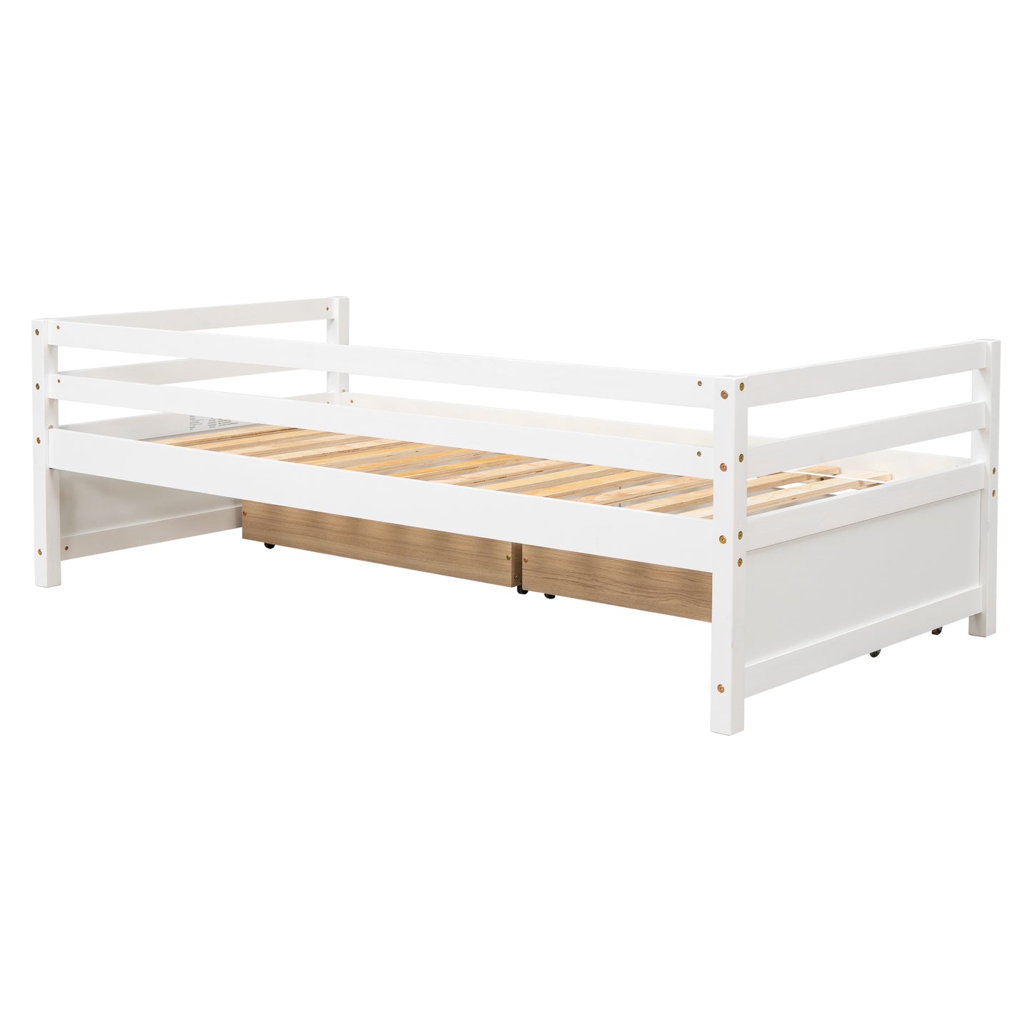 Daybed with two Storage Drawers ,White