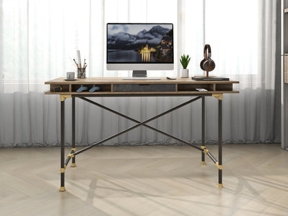 LD-06C Table Tobacco Wood Office Table fot Home Working