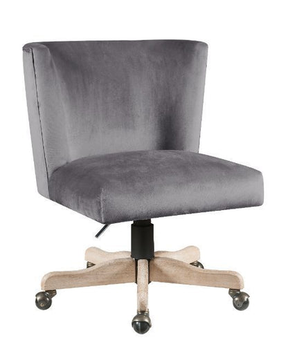 ACME Cliasca Office Chair, Gray Velvet 93073