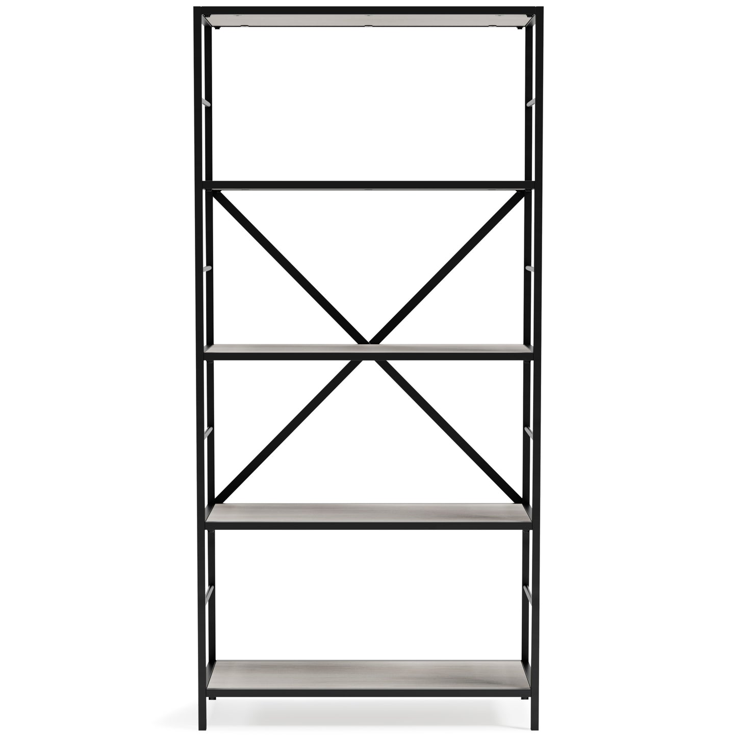 Ashley Bayflynn White+Black Casual Bookcase H288-70