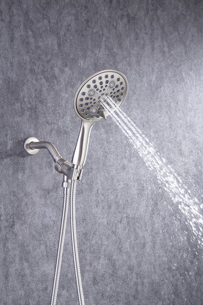 6 In. Detachable Handheld Shower Head Shower Faucet Shower System