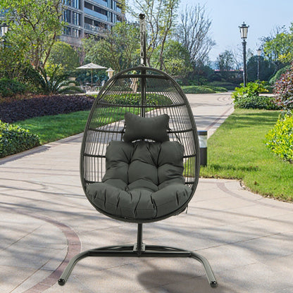 EGG SHAPE SWING CHAIR PATIO GRADEN HOME