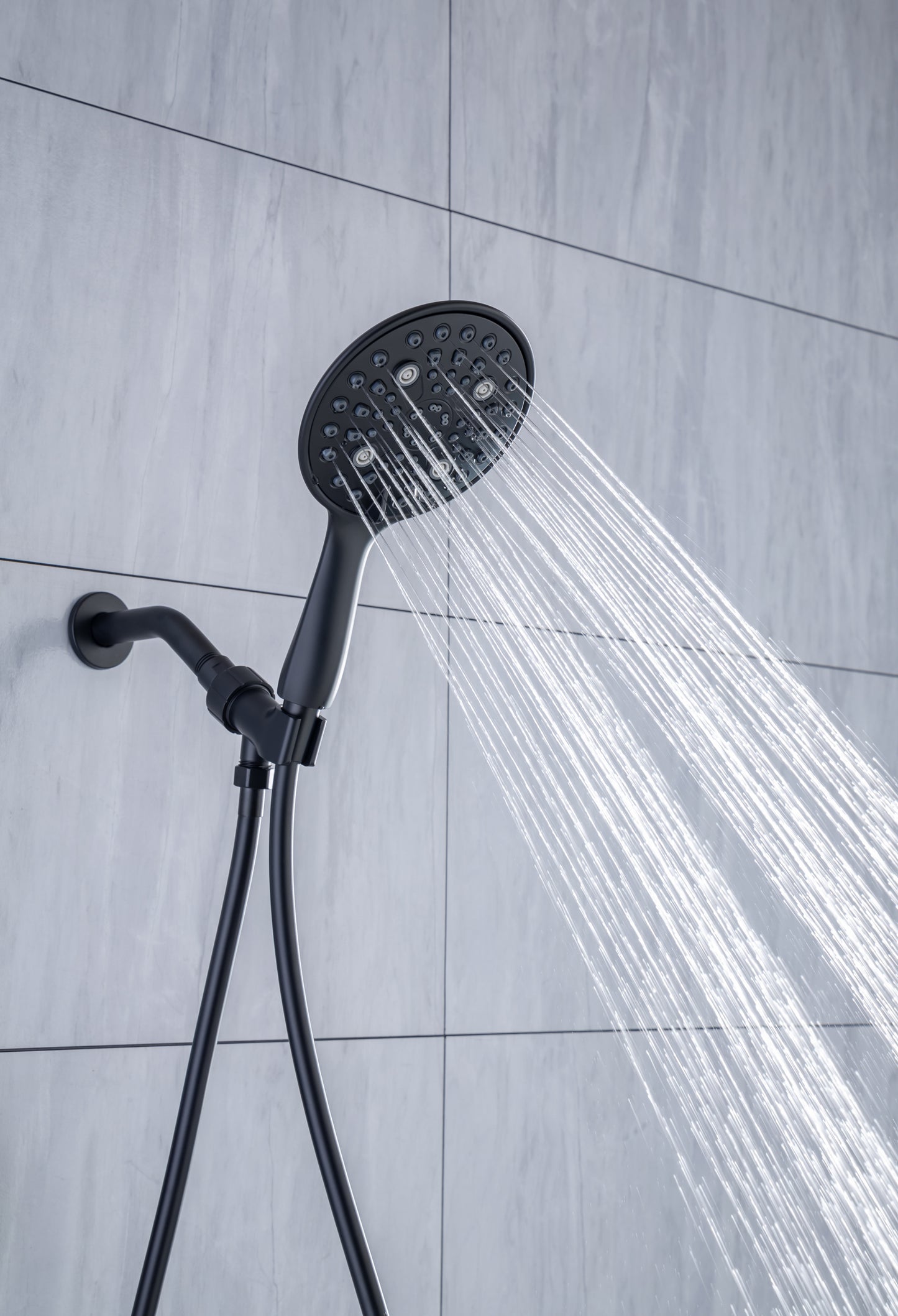 6 In. Detachable Handheld Shower Head Shower Faucet Shower System