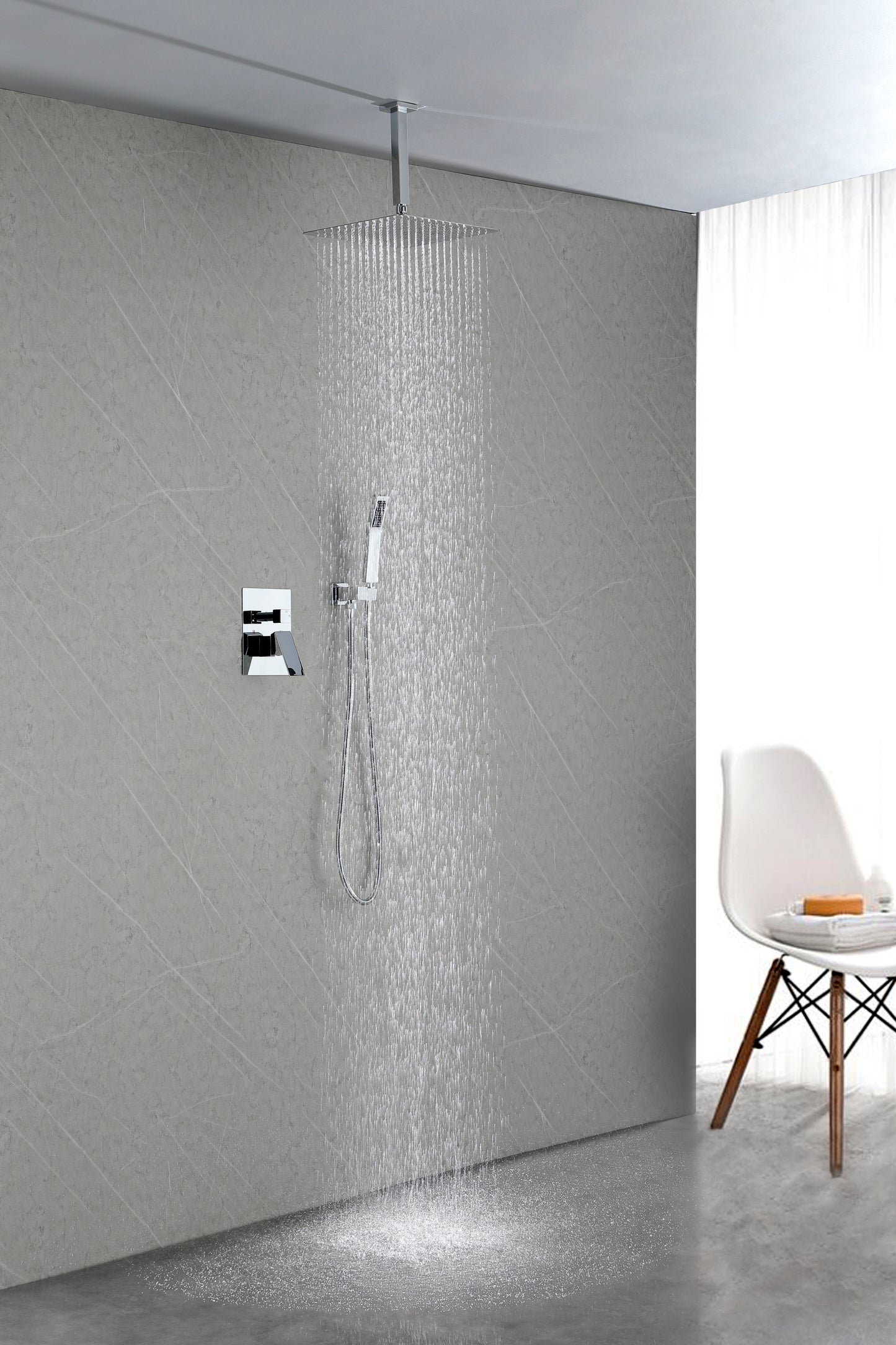 12" Rain Shower Head Systems Wall Mounted Shower