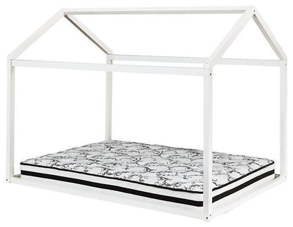 Ashley Flannibrook White Contemporary Full House Bed Frame B082-262