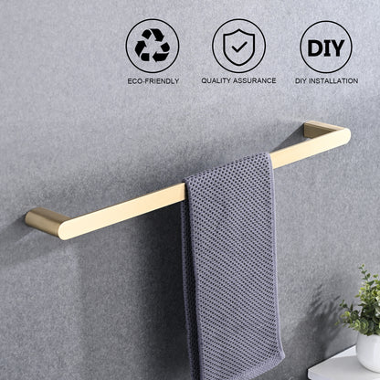 Wall Mounted 4-Piece Bathroom Accessories