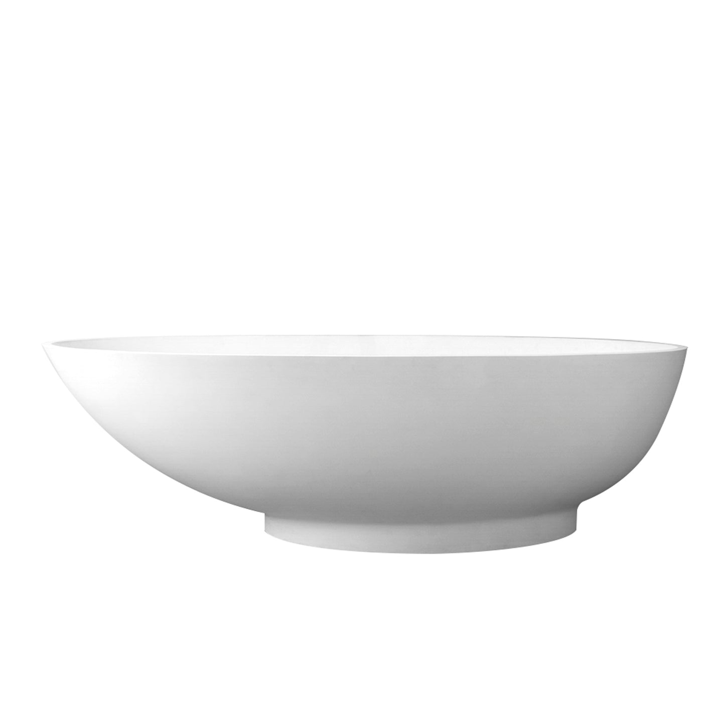 70 inch freestanding solid surface soaking bathtub for bathroom