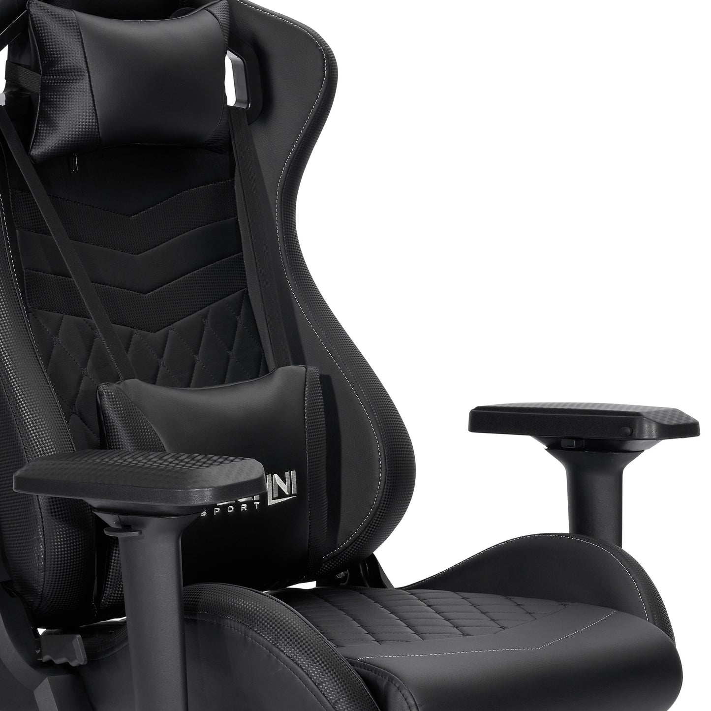 Techni Sport TS-83 Ergonomic High Back Racer Style PC Gaming Chair, Black