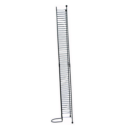 Nestable 52 DVD/Blu Ray Tower- Gunmetal color w/ metal balls