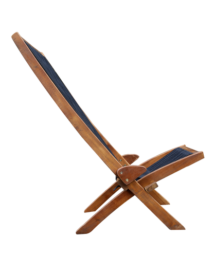 folding roping wood chair