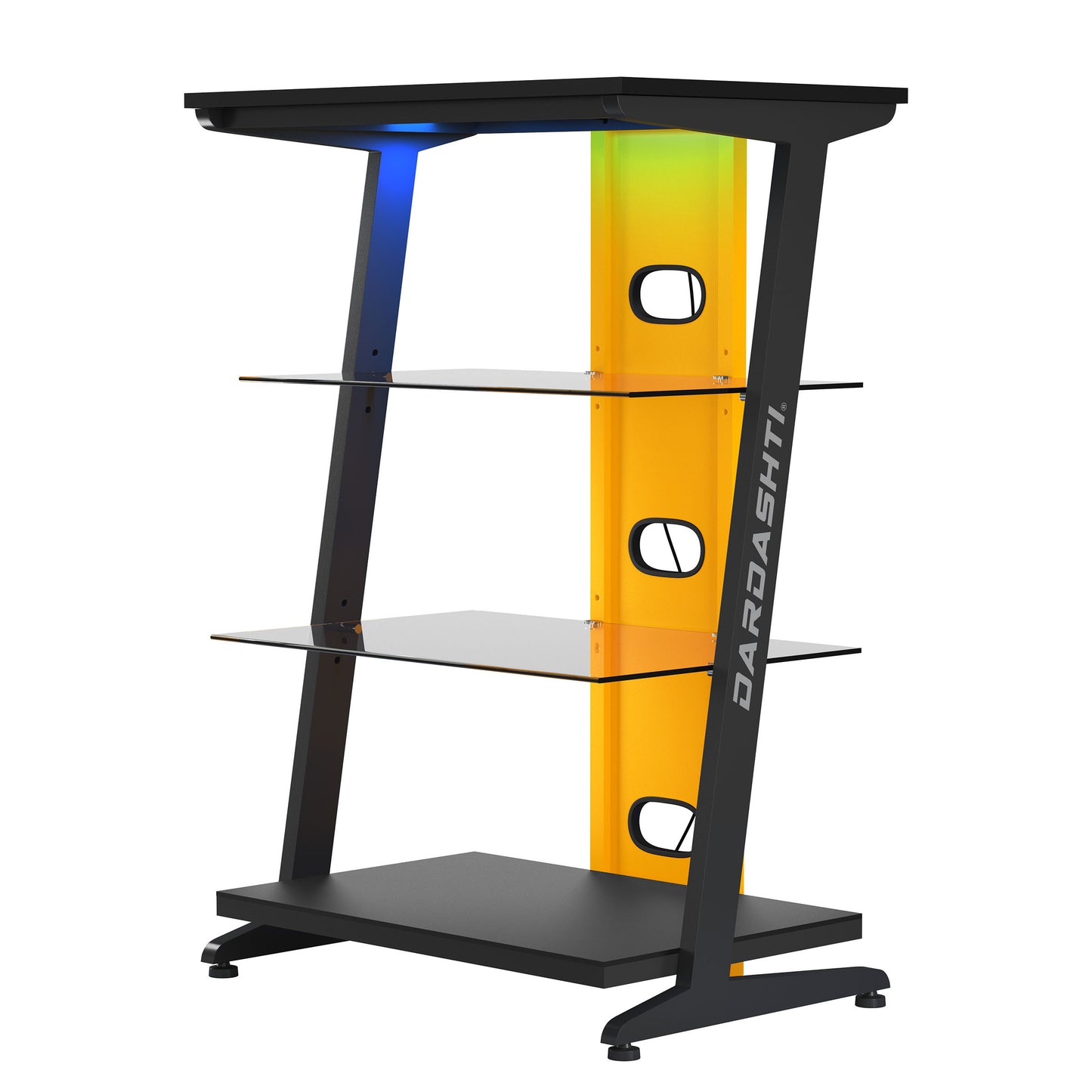 Dardashti Gaming Shelves S1-21 Yellow