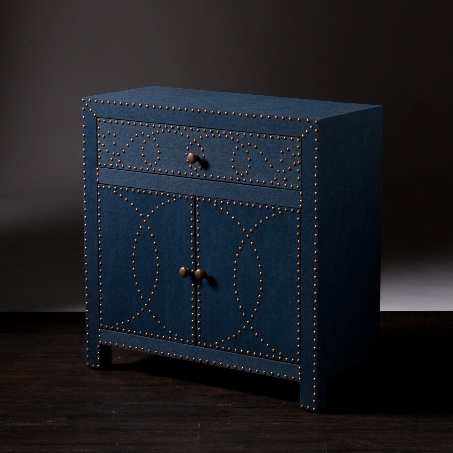 Florian Double-Door Cabinet - Navy