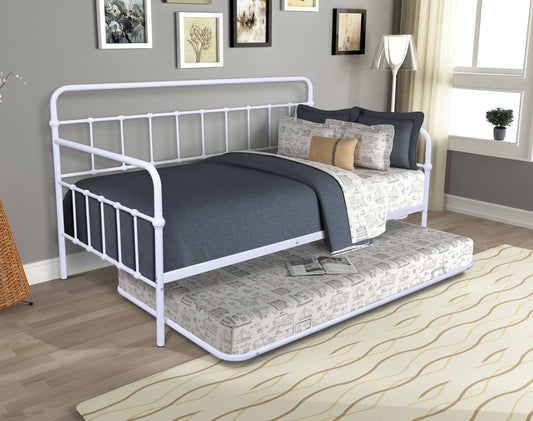 Metal Frame Daybed with trundle