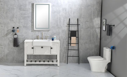 Bathroom Vanities Without Tops 48 in. W x 20-1/2 in. D Bathroom Vanity Cabinet Only in White