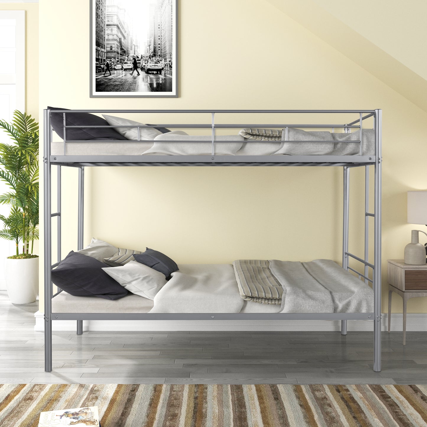 Twin over twin bunk bed