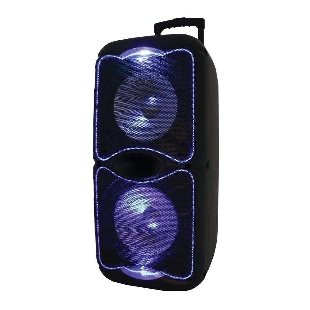 2 x 12" Portable Bluetooth Speaker with True Wireless Technology by VYSN