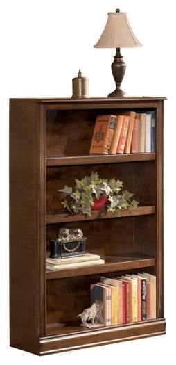 Ashley Hamlyn Medium Brown Traditional 53" Bookcase H527-16