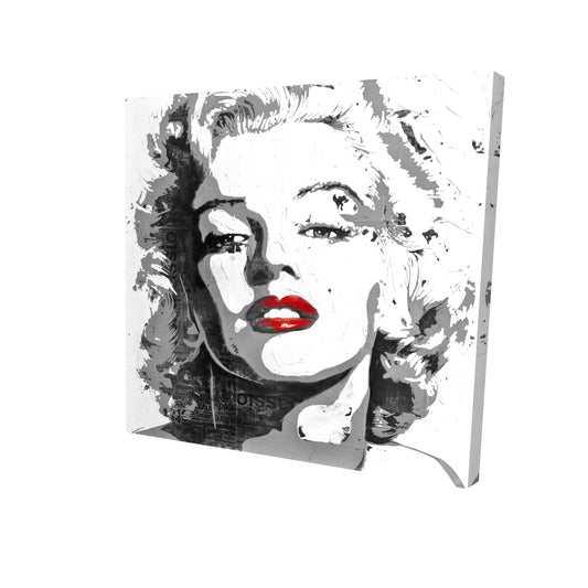 Marilyn monroe - 08x08 Print on canvas