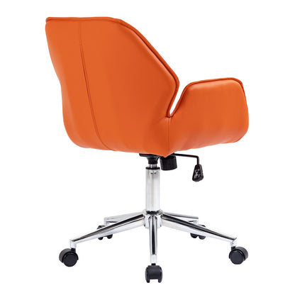 Lower Price office furniture chair swivel  low back Nordic Home adjustable  Leather office chair