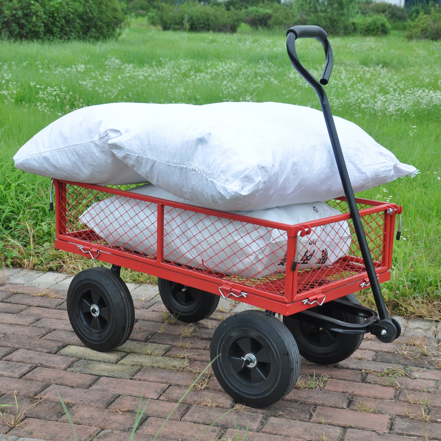 Tools cart Wagon Cart Garden cart trucks make it easier to transport firewood