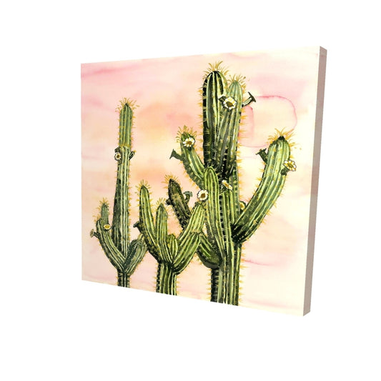 Weberocereus cactus - 08x08 Print on canvas