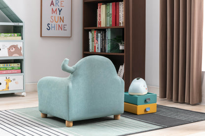 Beautiful Kids Chair 1pc Elephant Grey