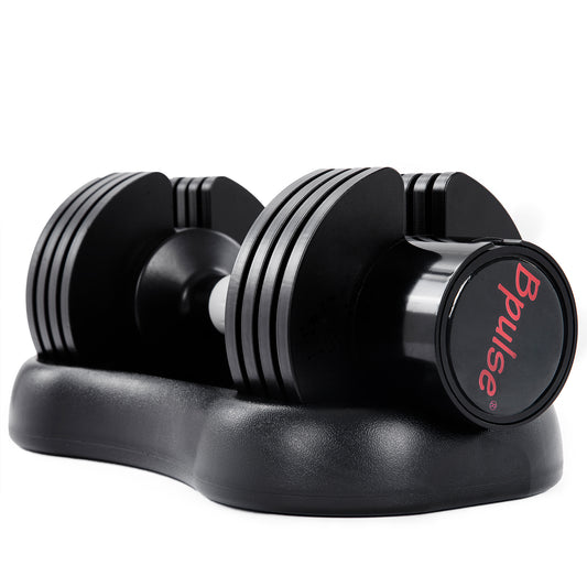 12.5KGS ADJUSTABLE DUMBBELL STEEL+PLASTIC(Adjustable range:2.5KGS,5KGS,7.5KGS,10KGS,12.5KGS)