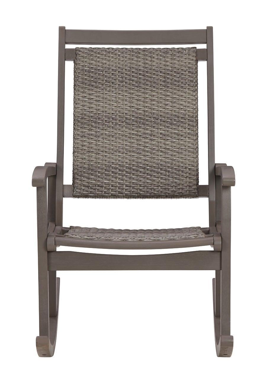 Ashley Emani Gray Casual Rocking Chair P168-828