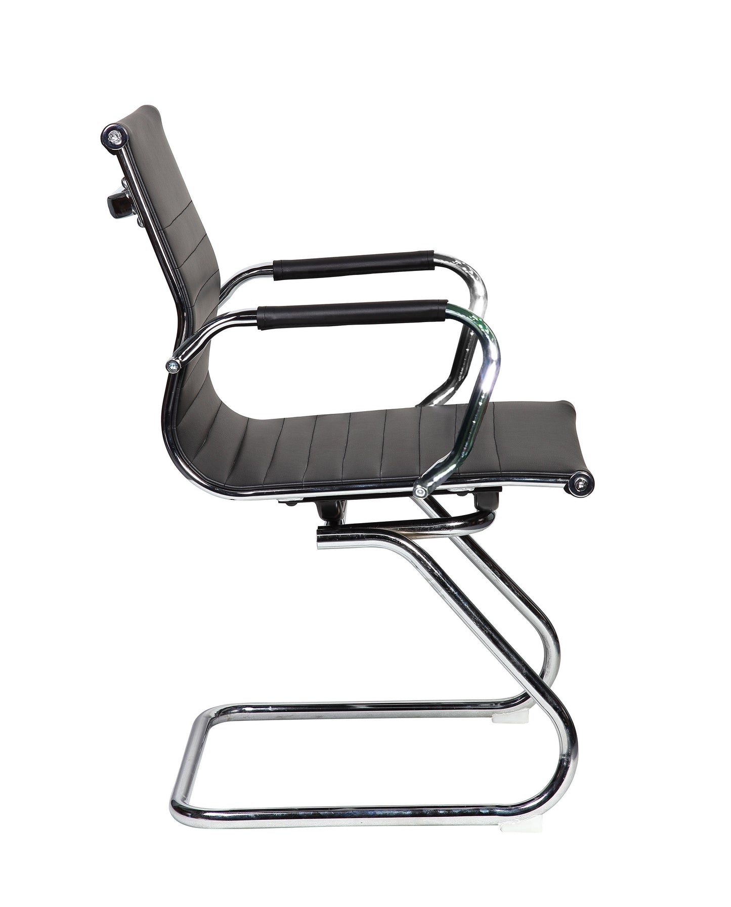 Techni Mobili Modern Visitor Office Chair, Black