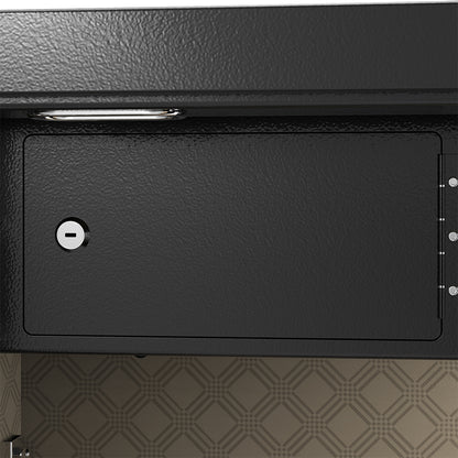 Steel safe box with Electronic Keypad, Perfect for Home, Office, Hotel, ,Business storage, 22.05x15.75x12.99 Inches, black