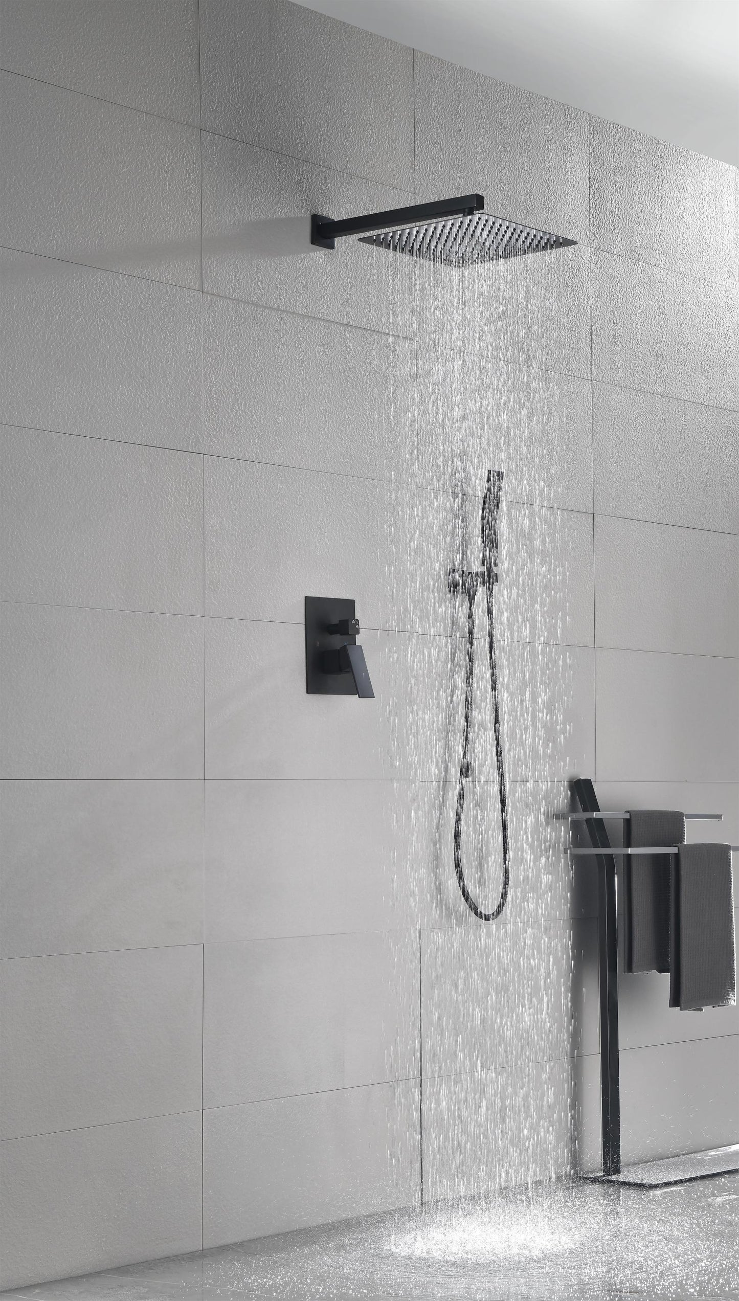 12" Rain Shower Head Systems Wall Mounted Shower