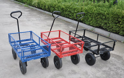 Tools cart Wagon Cart Garden cart trucks make it easier to transport firewood