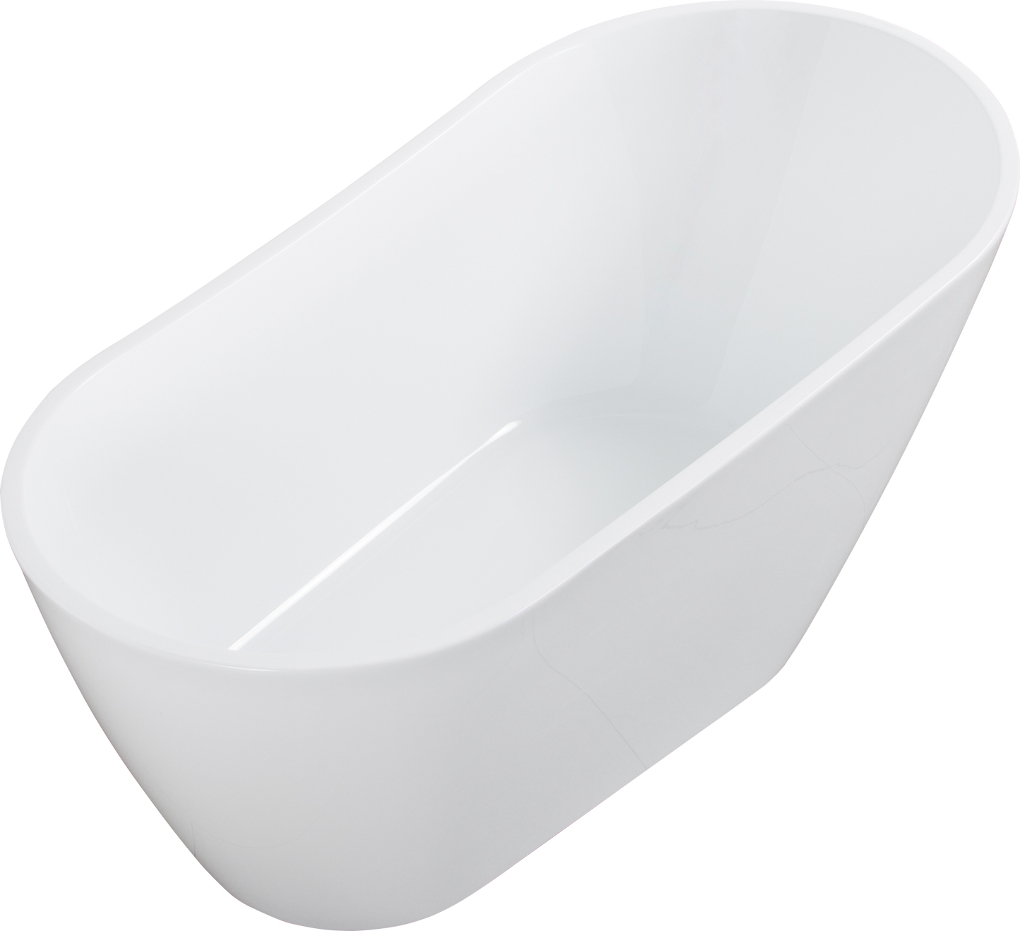 Acrylic Alcove Freestanding Soaking Bathtub-63  22A04-63