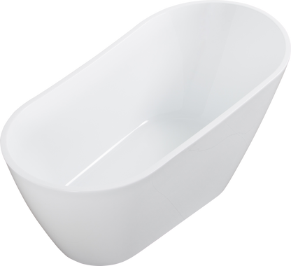 Acrylic Alcove Freestanding Soaking Bathtub-60  22A04-60