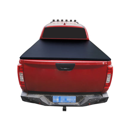 6.0\' Bed Soft Roll-Up Tonneau Cover Pickup Truck For 2016-2021 Toytoa Tacoma
