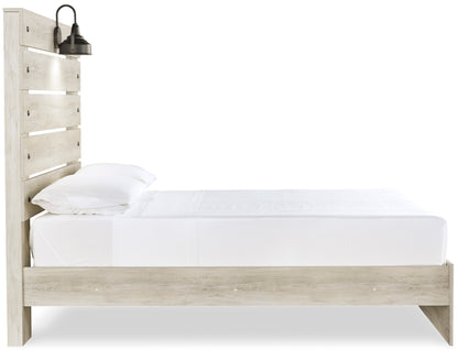 Ashley Cambeck Whitewashed Casual Full Panel Bed B192B3